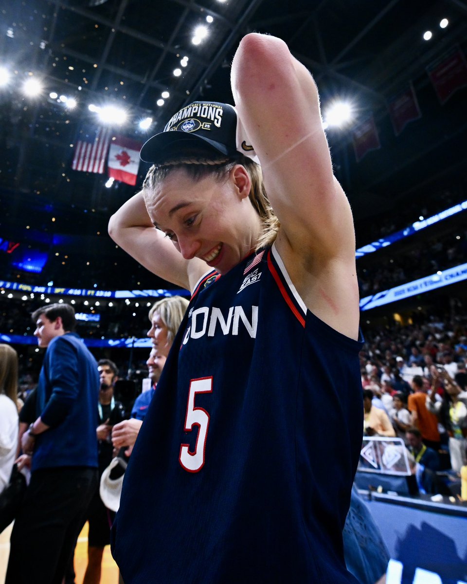 UConnWBB's tweet photo. Paige Bueckers is a National Champion https://t.co/GaVdklm2fv