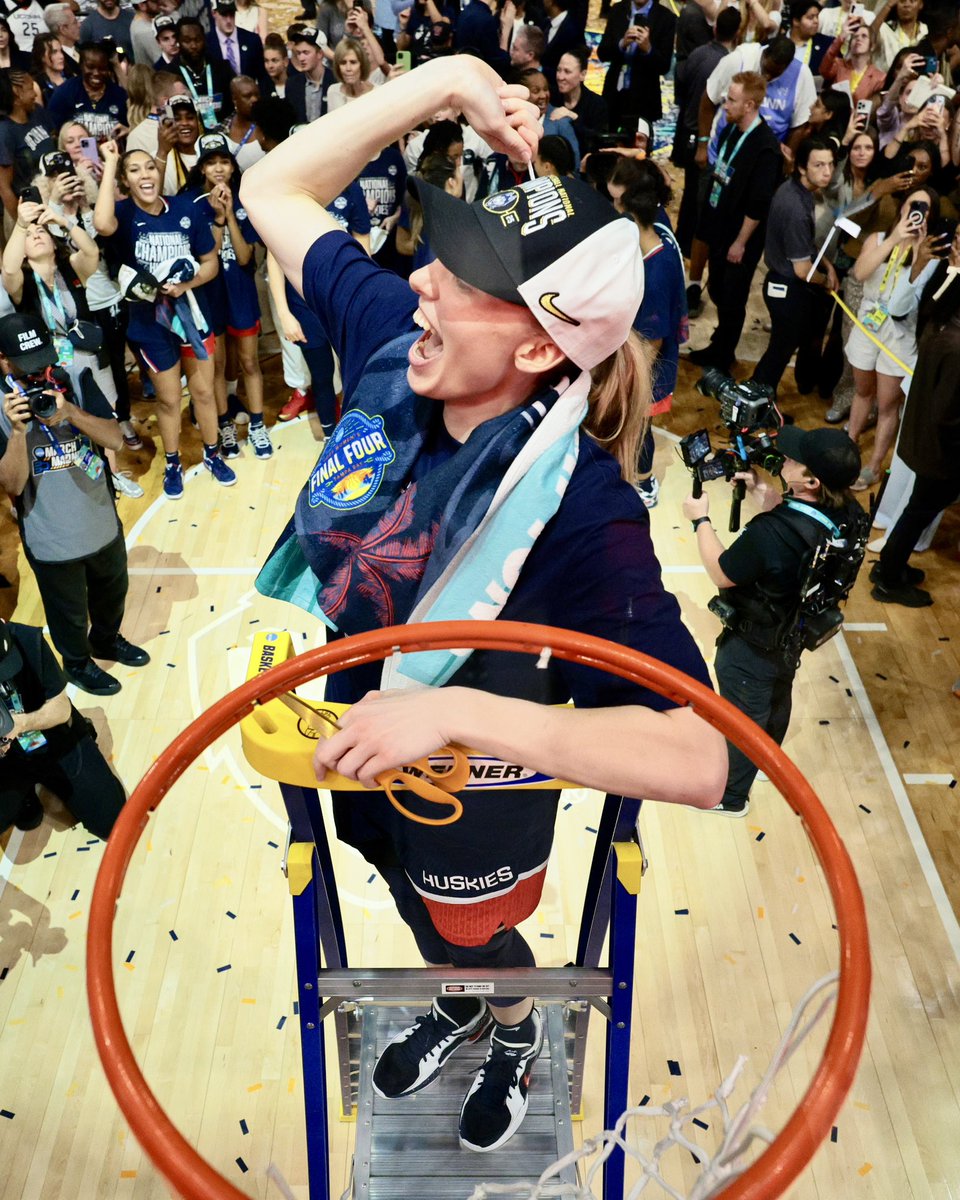 UConnWBB's tweet photo. Paige Bueckers is a National Champion https://t.co/GaVdklm2fv