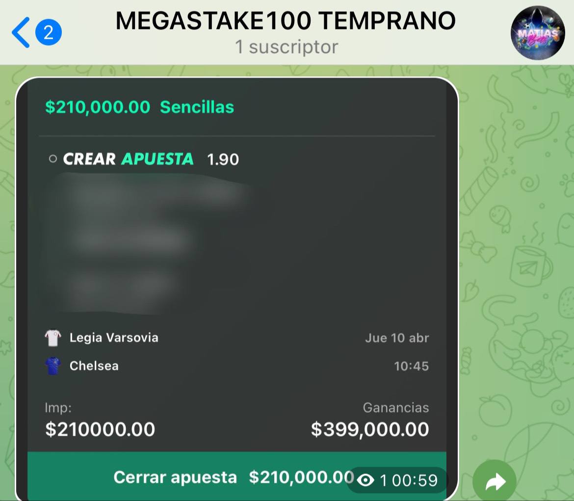 Matiasbets_VIP's tweet photo. ¡UNANSE AL GRUPO DE TELEGRAM, TOTALMENTE GRATIS!

https://t.co/ansx5OnPvj

AHI DEJO TODOS LOS STAKAZOS. https://t.co/SqIaMQatLC