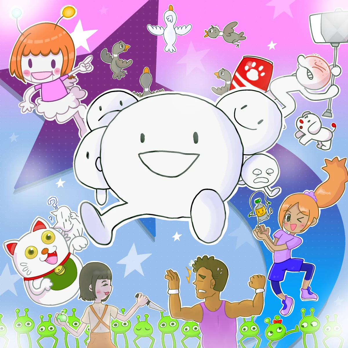 All the minigames so far seen from Rhythm Heaven Groove for the Nintendo Switch systems, releasing in 2026. Please buy it