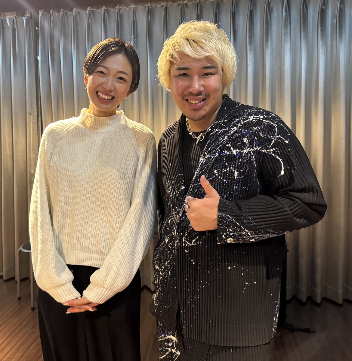 tajiritaiki_trp's tweet photo. ケニアのストリートチルドレンのシンナーと武器を楽器に変える『JUST ONE WORLD PROJECT 2025』の帰国報告会が開催されました!
ケニアから今回はモヨチルドレンセンター代表の佐藤南帆さんをケニアからお招きして子供達の今を伝えて頂きました。
本当にありがとうございます。
#JUSTONEWORLD #感謝 https://t.co/BiSrQ1sN31