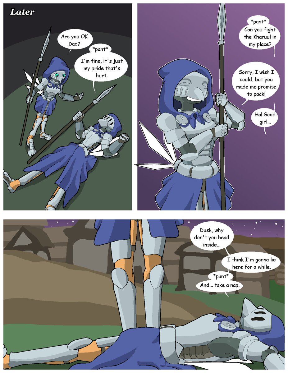 Here's another 3 pages for you! Enjoy!