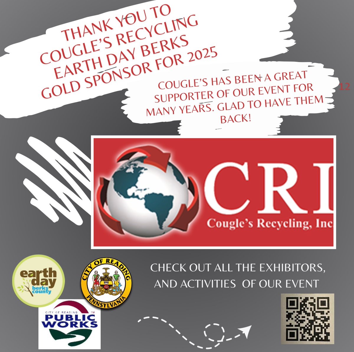 BerksEarthDay's tweet photo. #earthdayberks2025
Saturday , April 26… City Park, Reading 
12 to 6 pm
Live Music , Food and earth friendly fun for all ages https://t.co/Tee9HykiD8