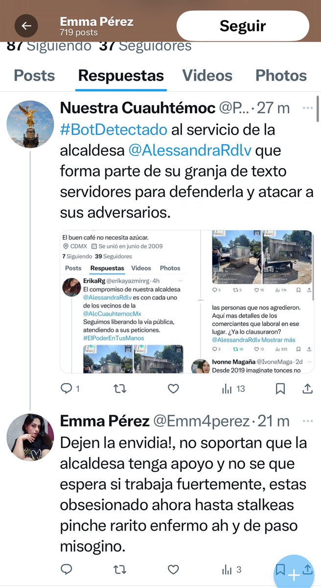 PorCuauhtemoc's tweet image. Un #BotDetectado hablando de raritos enfermos 🤣🤣
Una más de la granja de bots del 2013. 
Son tan idiotas como ordinarias