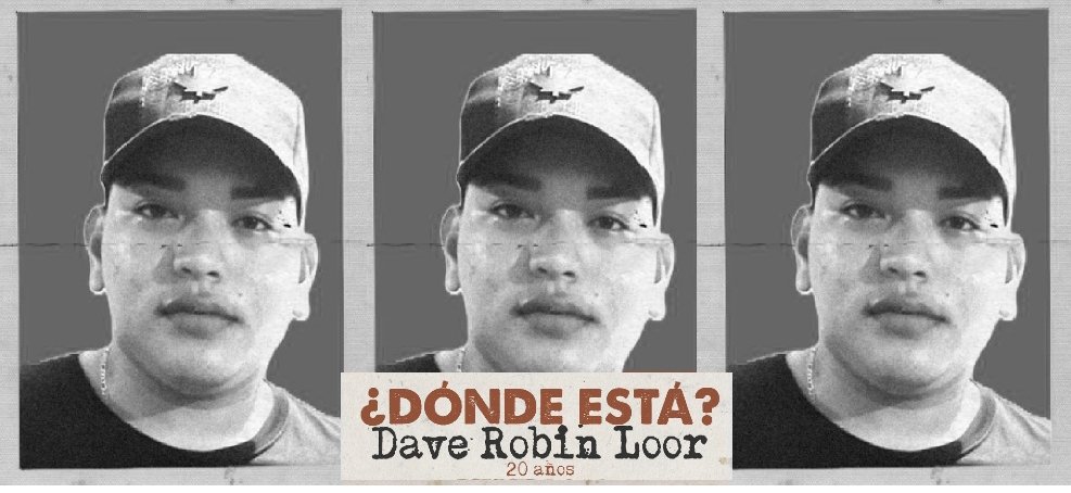 ENTREVISTA | Diana Roca: “Sabemos lo que hicieron con Dave. Lo que queremos es que nos digan dónde está”, por Revista Crisis

Dave Loor y Juan Santillán fueron desaparecidos por las FF.A. el 26 de agosto de 2024, en el marco de la militarización interna

👉shorturl.at/Bk6Nj