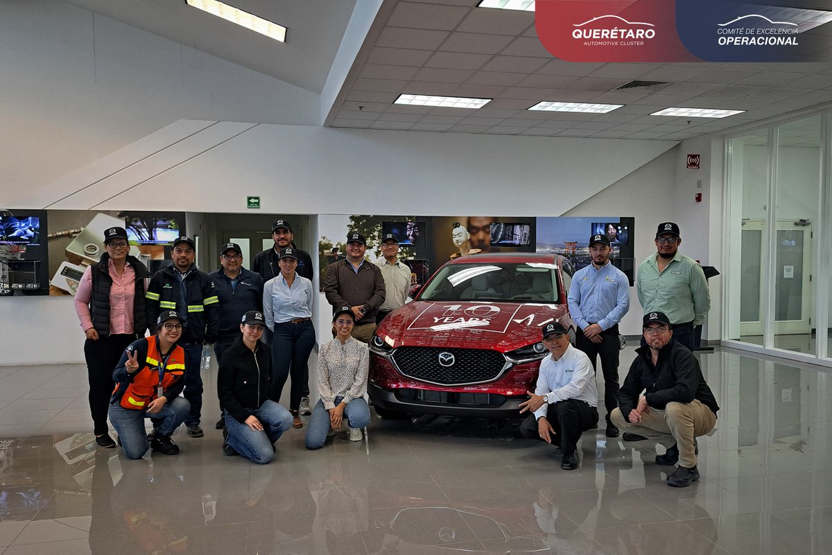 cluster_autoqro's tweet photo. 🚀 ¡La experiencia #KarakuriKaizen fue un éxito!
Gracias a todos los participantes por hacer de este evento una experiencia única.
Y agradecimiento especial a @MazdaOficial por su hospitalidad y por inspirarnos con su cultura de excelencia.
#ClusterAutomotrizQuerétaro #EXOP https://t.co/RQl8ppSZ5h