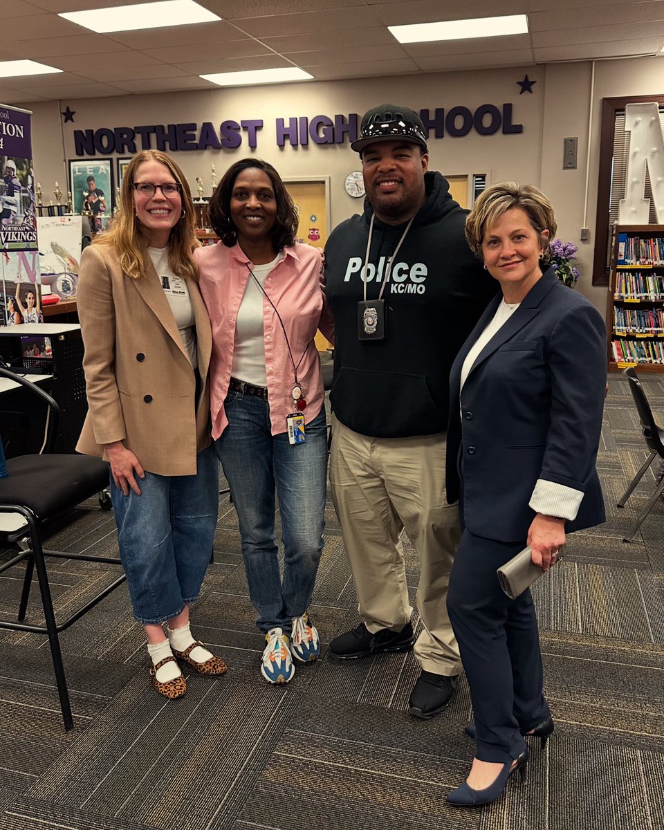 Our office’s Program Director, Theresa Crayon, joined an anti-violence panel today at Northeast High School, discussing careers in criminal justice and violence reduction. She heard directly from youth and their ideas to make our community safer.