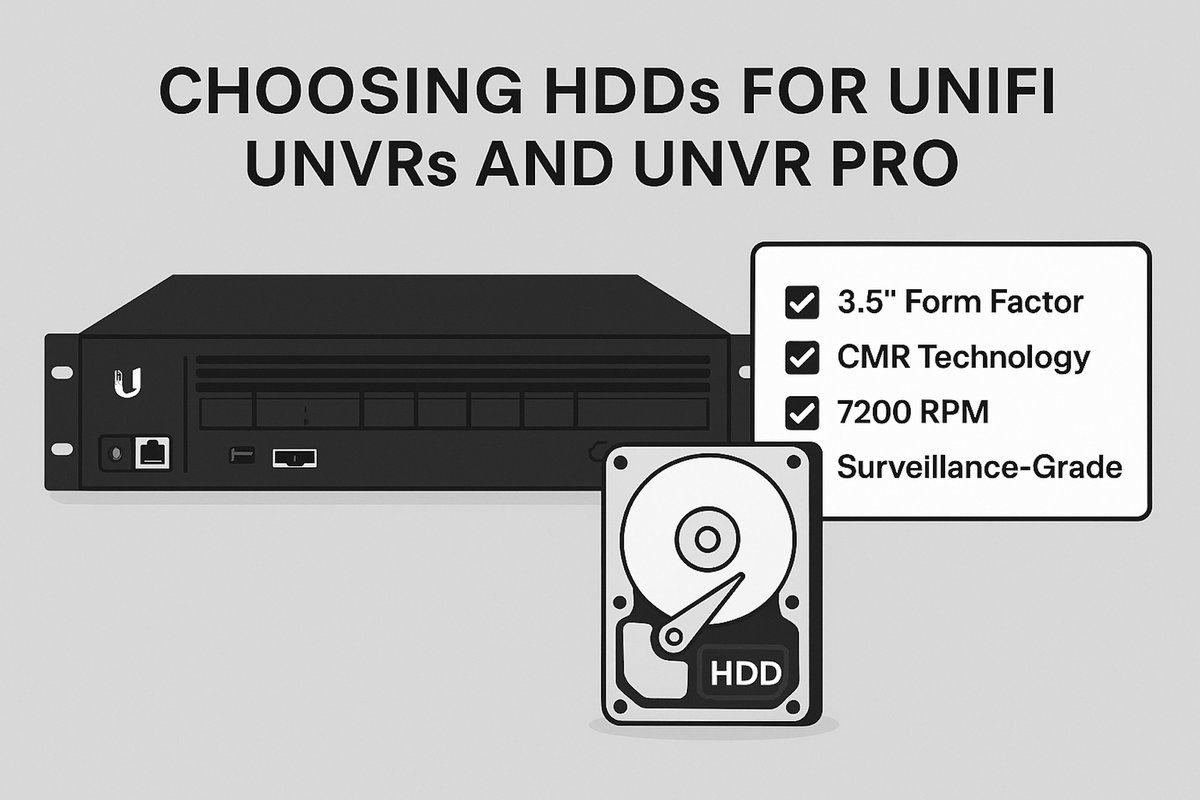 cyberqapro's tweet image. Planning a UniFi Protect install? 🎥
Choosing the right HDDs for your UNVR or UNVR Pro is critical for reliability, performance &amp;amp; long-term storage!

🔗 cyberqa.com/about/blog/22-…

#UniFi #Ubiquiti #UNVR #UNVRPro #UniFiProtect #SurveillanceSystems #HDD #CMR