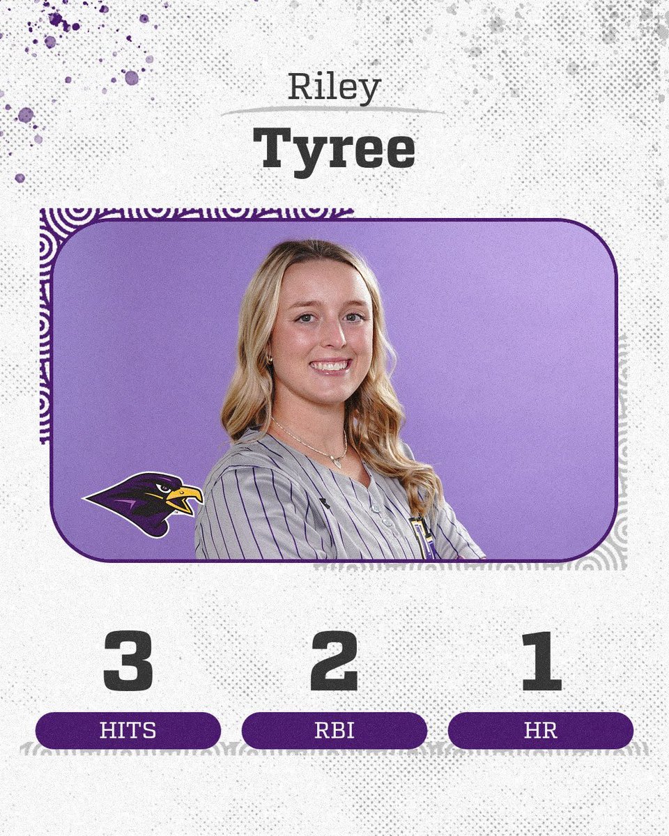 MontevalloSB's tweet photo. 🚨PLAYERS OF THE GAME (DH)🚨

Rachel Whiddon and Riley Tyree are named Players of the Game after strong performances in Montevallo’s DH split at Spring Hill!

#TogetherWeRise https://t.co/ypwyh3xTIO