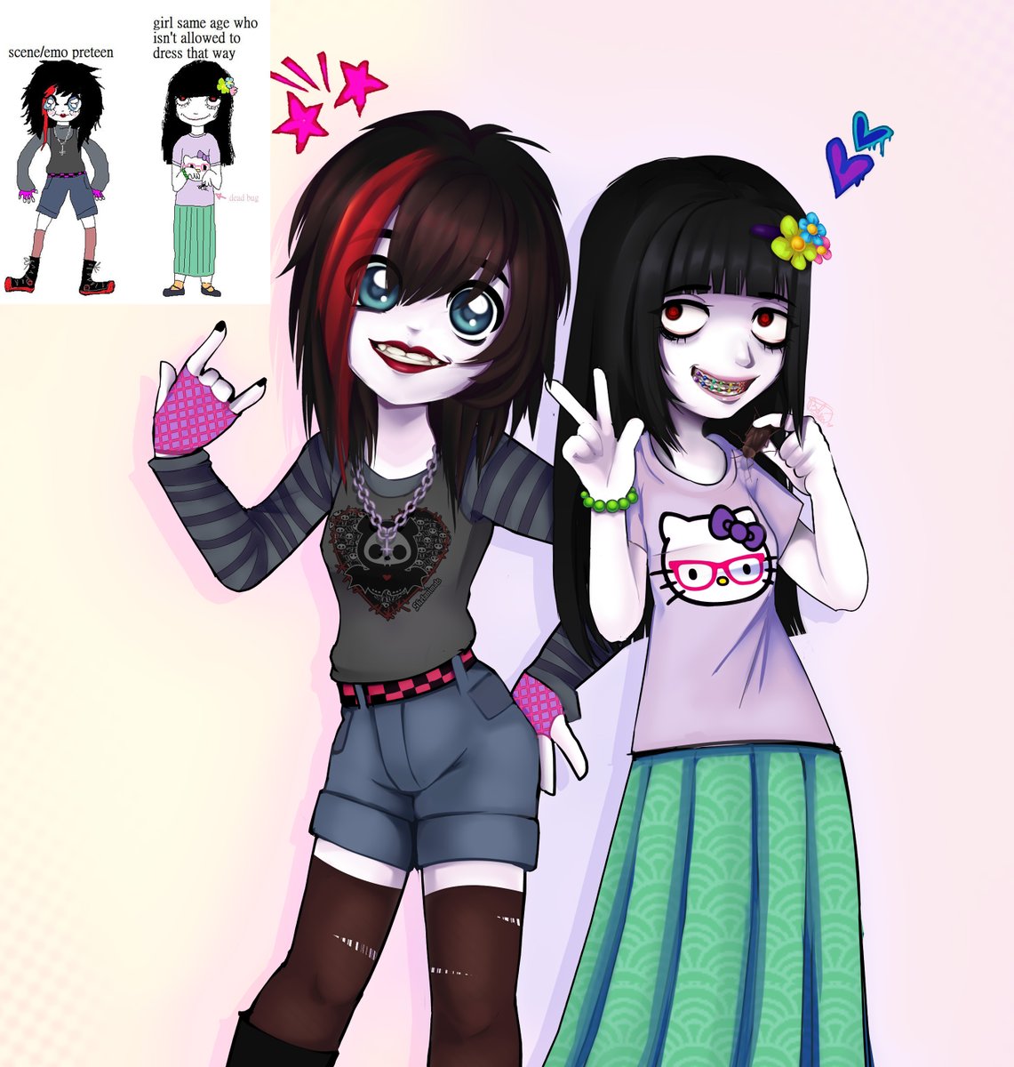 belenlizalde11's tweet photo. ❤️🖤💜🤍
#commisionopen #redraw #cute #pinterestreference https://t.co/pf4wQtciXL