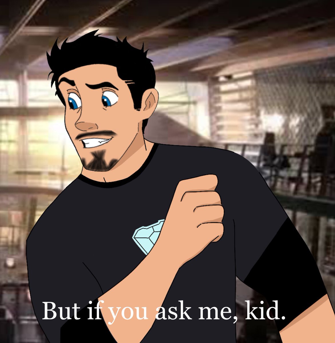 cererro18230's tweet photo. I had to do it 😂🤭✨ #Starker #tnpt https://t.co/Iow84EZ5a2
