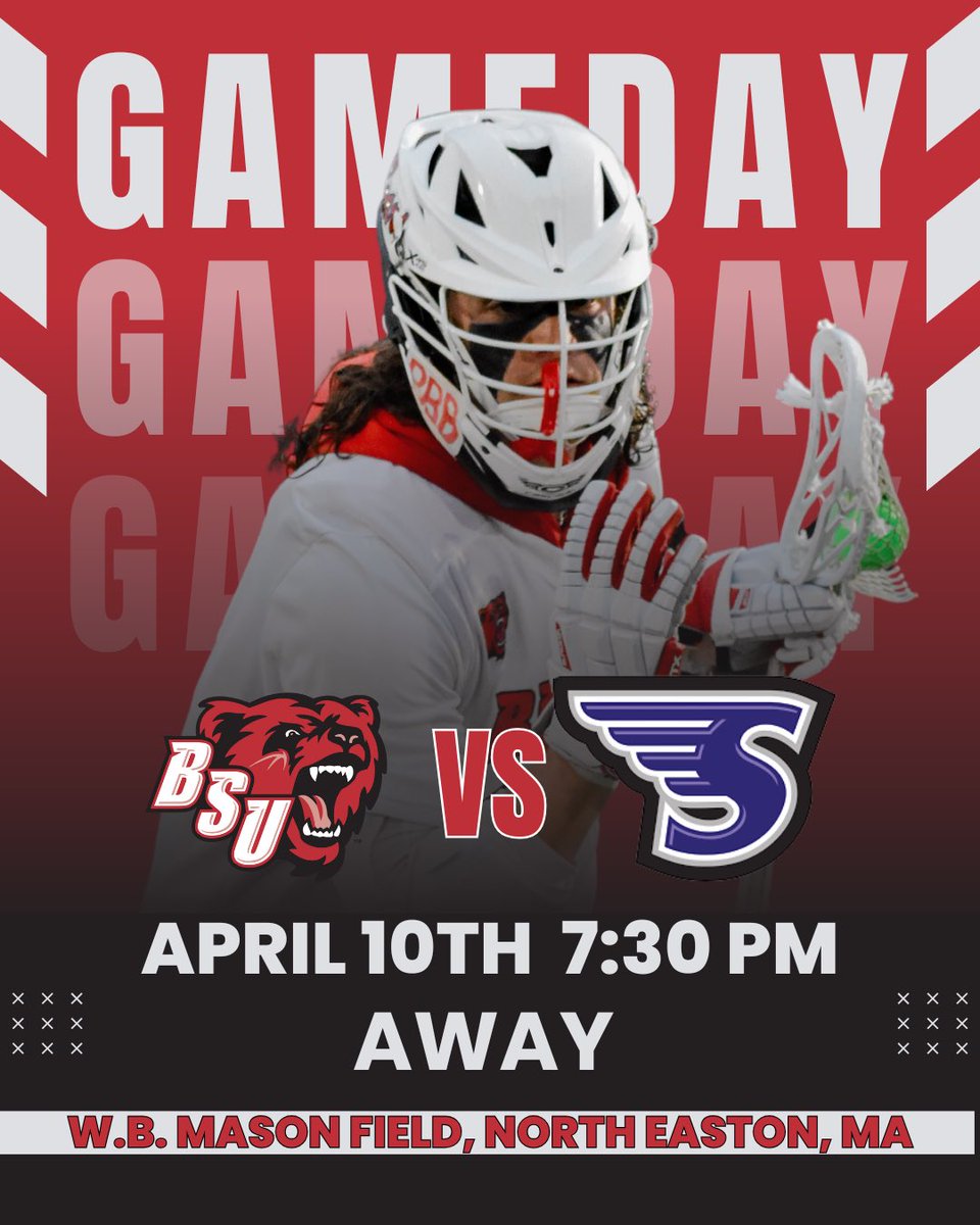 BSU Lacrosse (@bsulacrosse) on Twitter photo Well here we are, on the eve of The War on 24. Bears travel 20 minutes up route 24 to take on our long time rival <a href="/Sclax/">Stonehill Men's Lax</a> at 7:30pm. Hope to see everyone there! Well here we are, on the eve of The War on 24. Bears travel 20 minutes up route 24 to take on our long time rival <a href="/Sclax/">Stonehill Men's Lax</a> at 7:30pm. Hope to see everyone there!