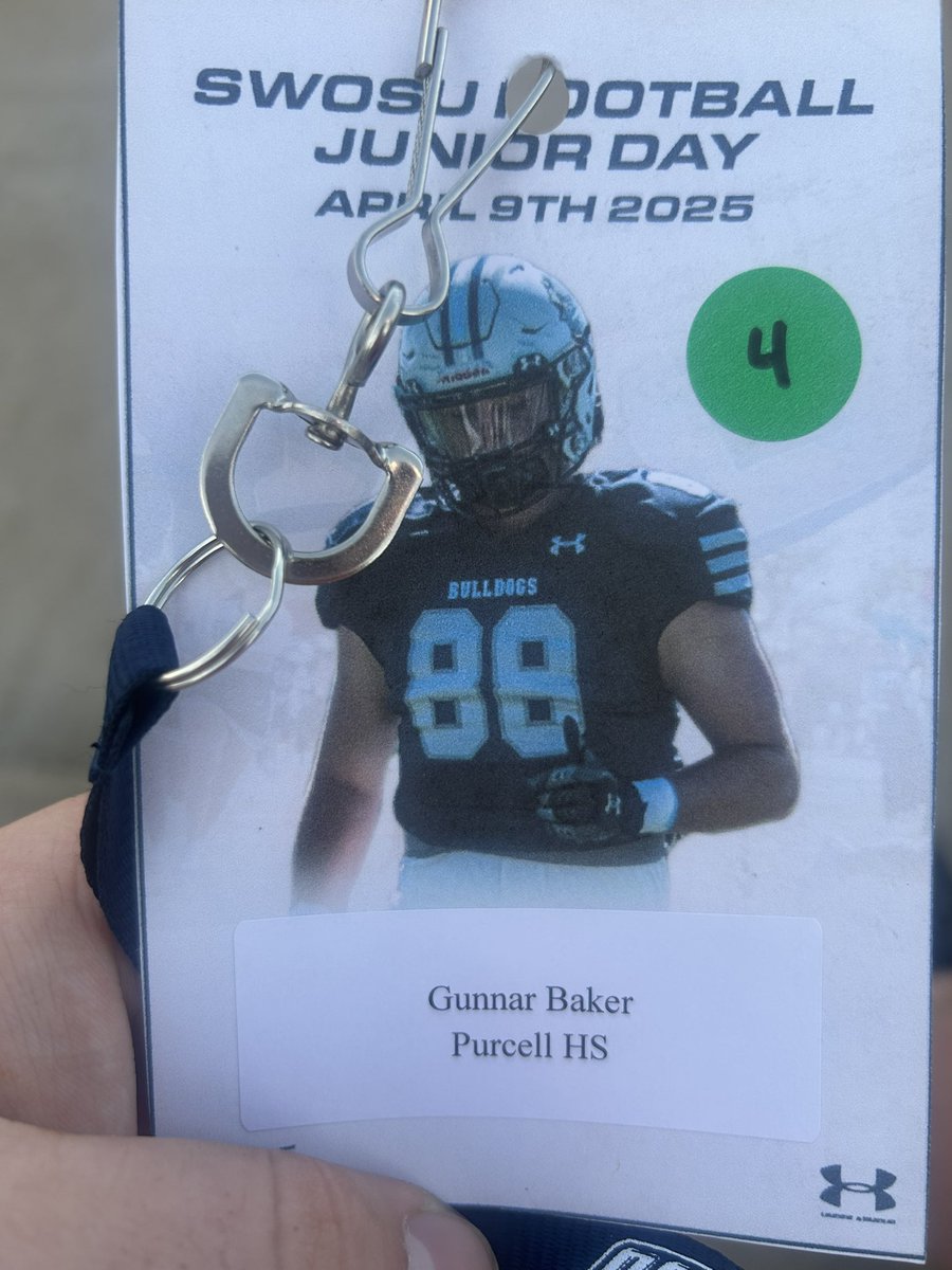 Gunnar Baker (@gunnarb_07) on Twitter photo Thank you <a href="/SWOSUFootball/">SWOSU Football</a> and <a href="/CoachMeservy/">Jack Meservy</a> for the junior day! I enjoyed seeing the campus! Thank you <a href="/SWOSUFootball/">SWOSU Football</a> and <a href="/CoachMeservy/">Jack Meservy</a> for the junior day! I enjoyed seeing the campus!