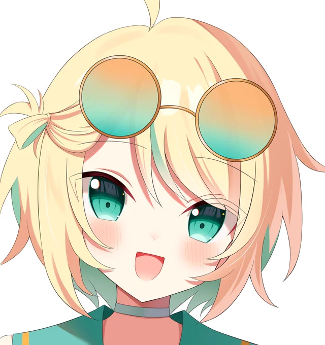 good morning everyone! do you like my new look? #neru_archive  :  