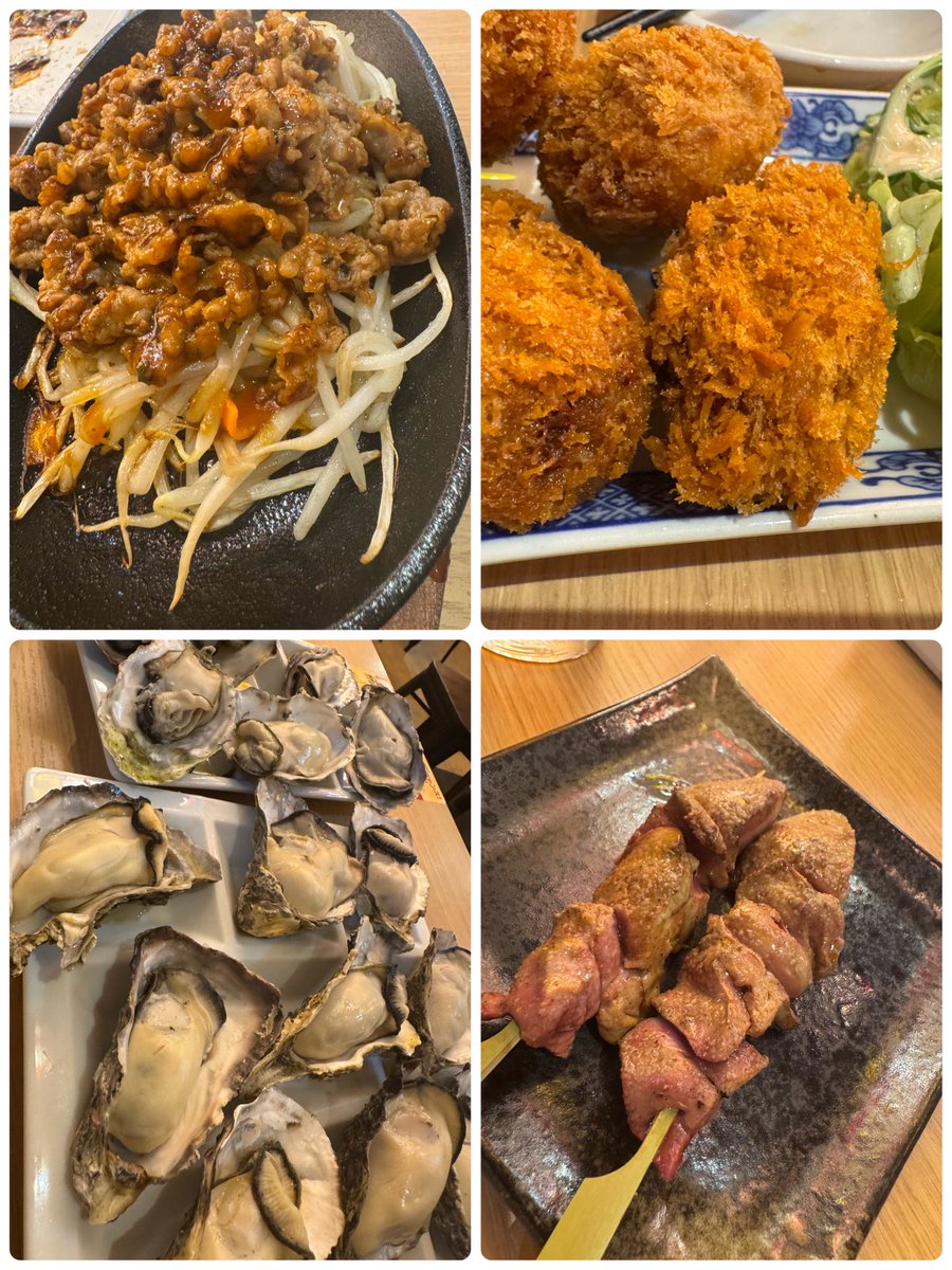 昨日の俺の牡蠣🦪