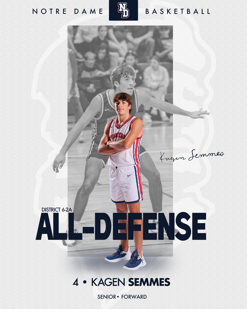 Congratulations to Kagen Semmes for being named to the 6-2A All-Defense Team