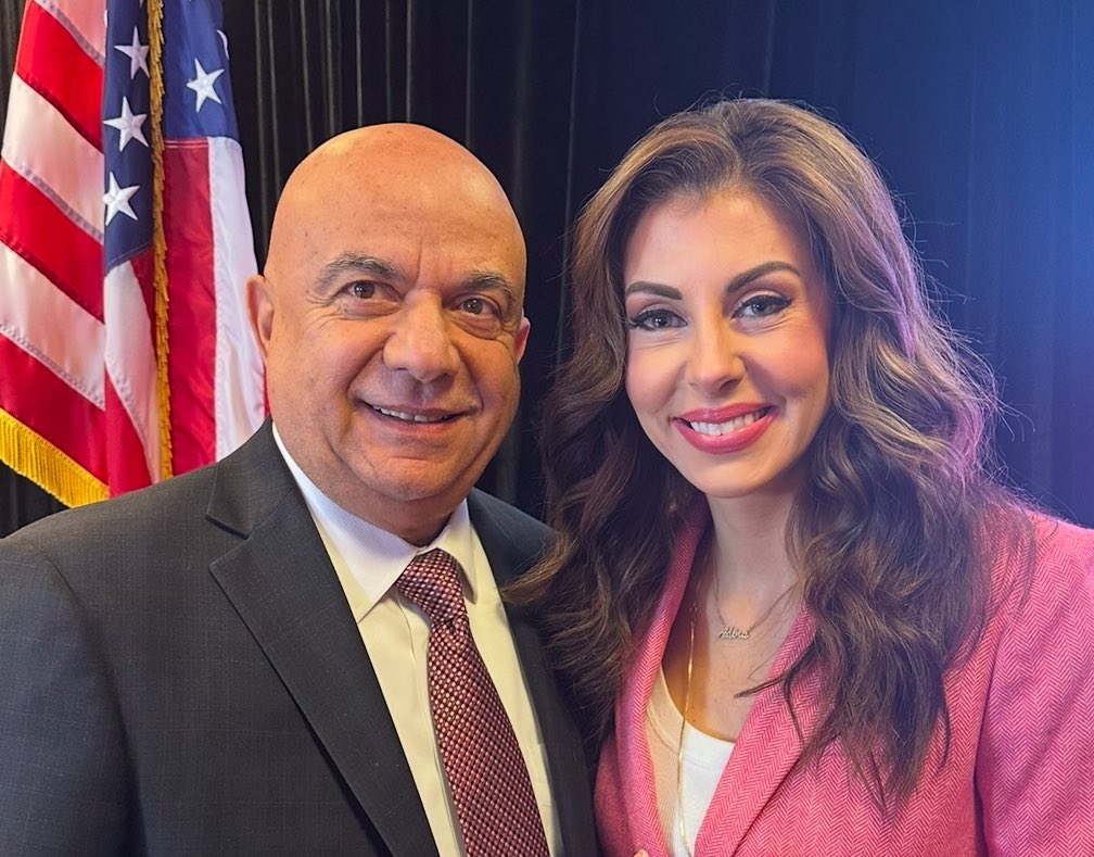ibrahimmarji1's tweet photo. I was truly pleased to hear that Morgan Ortagus was impressed by the “Make Lebanon Great Again” banner and took a photo to share with the U.S. President. This gesture reflects her deep appreciation for Lebanon and its people, 
1/3 https://t.co/wm9QjvAQTa