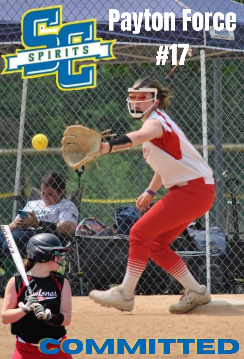 Payton_Softball's tweet photo. Words can’t express how grateful I am for this opportunity, and I want to thank Coach Ryan for believing in me and giving me this amazing chance.

Go Spirits! 💙💛 https://t.co/YWATASWcx1