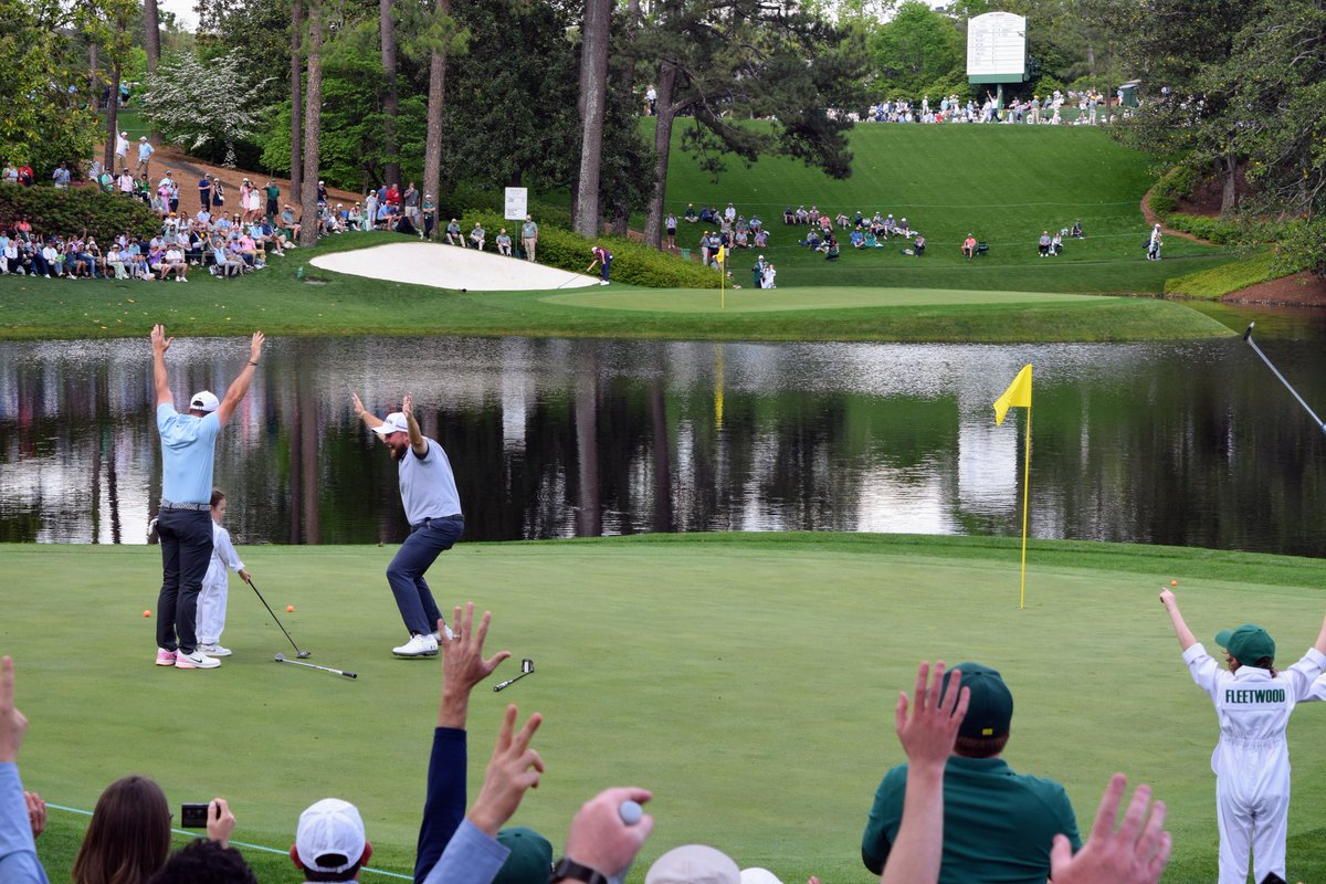 CharleyFinance's tweet photo. Poppy's Putt in three parts @McIlroyRory #Masters2025 #Masters https://t.co/H4slnap6OJ