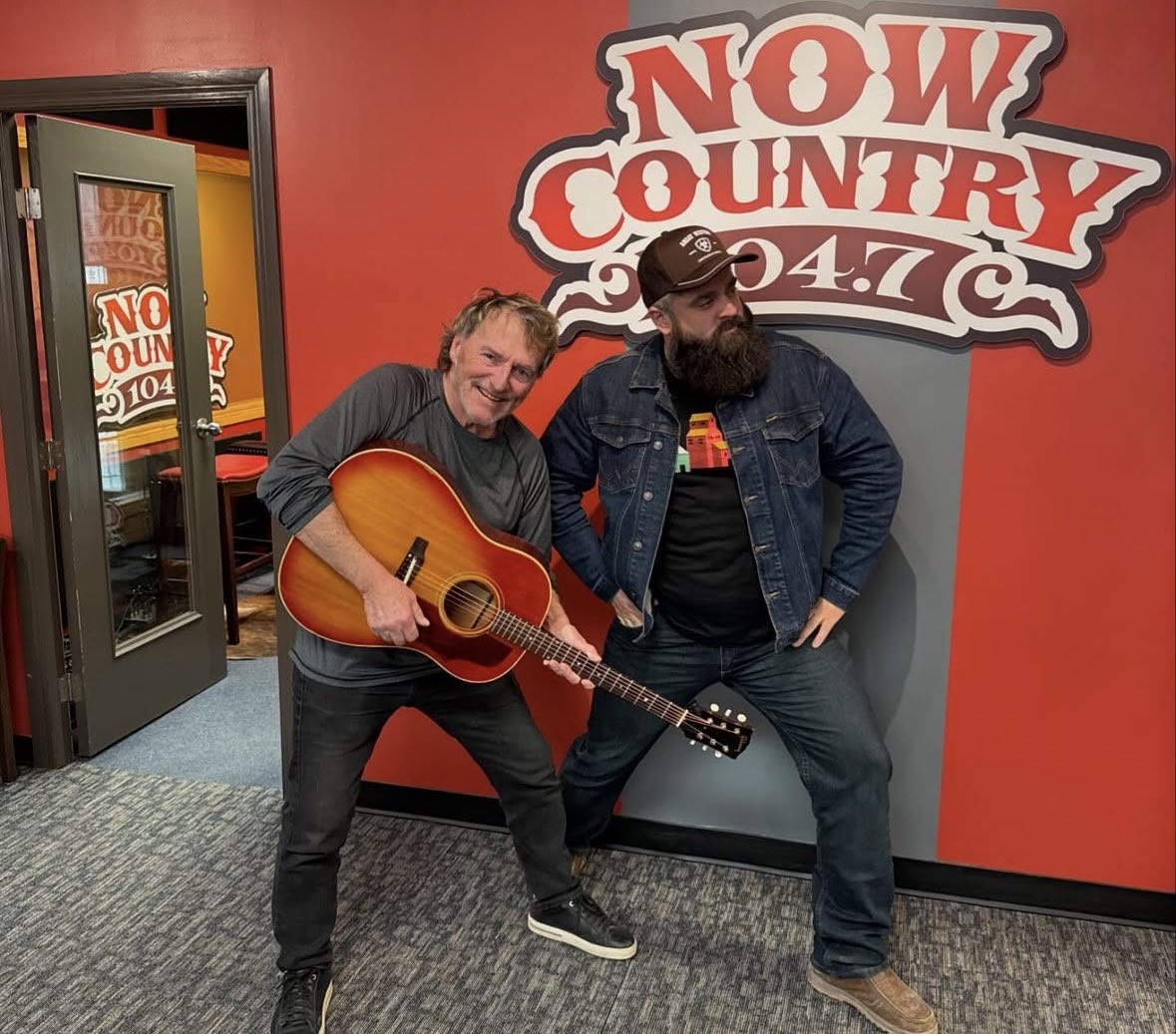 Great hang with @NOWCountry1047