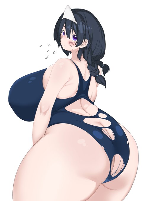 とりあえず何も考えずにデカ尻スク水こんのちゃん描いとくか......✍️⎛›'ᾥ`‹ ⎞

#こんのあーと 