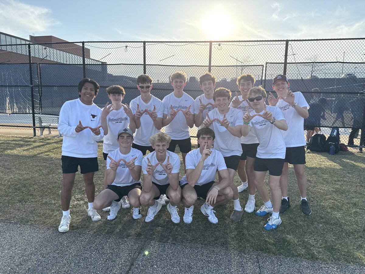 swchstennis's tweet image. First time in school history… SW Boys Varsity Tennis defeats Chanhassen 4-3! @swchssports