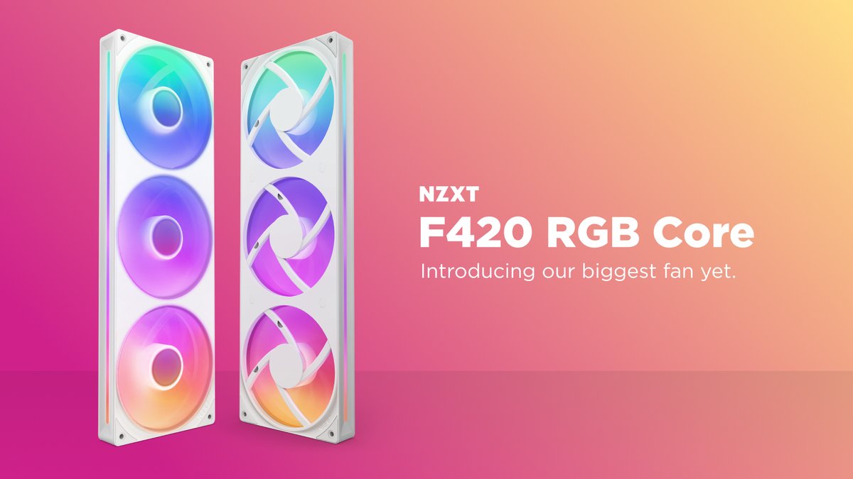 I wanted to make a 420 joke but my boss said no...

But the F420 RGB Core fans are available now!

Get them here: nzxt.co/RGBFans