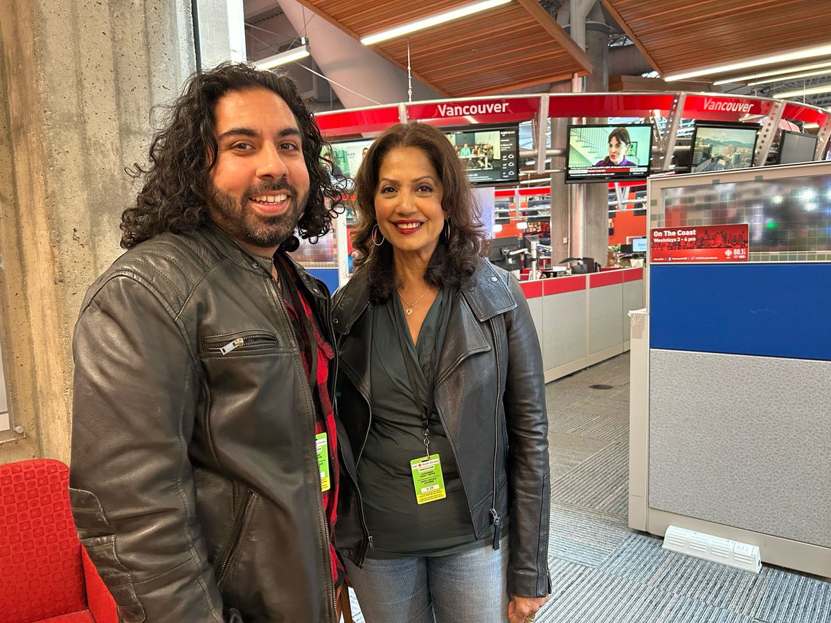 Filmmaker <a href="/baljitsangra604/">Baljit Sangra</a> and Sundar prize festival organizer Sidartha Murjani on CBC’s On the Coast this afternoon. Baljit is discussing her film on young elite hockey players from the South Asian community.