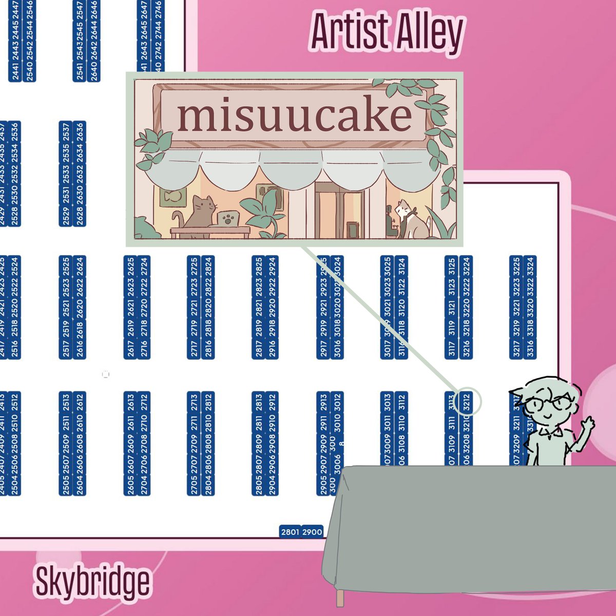 misuucake's tweet photo. I'll be at Sakuracon's Artist Alley next weekend! Feel free to stop by! #sakuracon https://t.co/pUsMrG4XZW