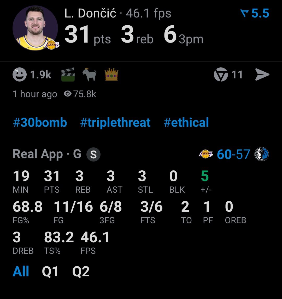 7REBLE's tweet image. Always the role players turning up against us man