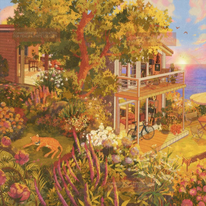 Hey #PortfolioDayI'm Enid/Ulsi and I love illustrating detailed spaces and stories  Available for full-time or project based work starting on June    enid.dinart.com 
