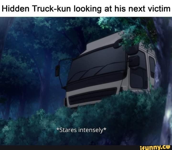 ErraticHead's tweet photo. @RNacional_News El camion-kun se iba a dar un gusto aca (? https://t.co/p7bYLIaGMr