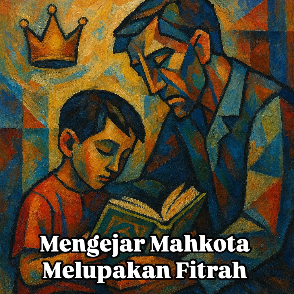 Mengejar Mahkota, Melupakan Fitrah

Ada tren yang makin terasa belakangan ini—para orang tua berlomba menjadikan anak-anak mereka hafiz Qur’an.

Bukan karena si anak menunjukkan minat,
tapi karena si orang tua merasa:
“dulu saya banyak dosa, tak paham agama, maka biarlah anak