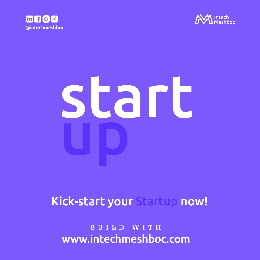 meshboc's tweet image. Big idea? Small budget? No problem.

We turn “what if&quot; into “what’s next.&quot;

Launch your  startup with Intech Meshboc –  
because MVPs don’t build themselves.

**Let’s build something legendary.**  
intechmeshboc.com
#StartUpMode #TechBuilders #IntechMeshboc #BuildToWin