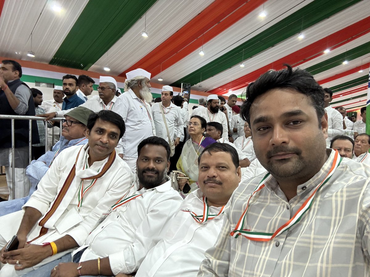 GaneshYadavINC's tweet photo. Participated in the historic Nyay Path AICC session at Sabarmati Ashram, Gujarat — a place that resonates with the soul of our freedom movement.
A powerful moment of unity, reflection, and resolve for the Congress party.
#AICCSession #SabarmatiAshram #CongressForIndia https://t.co/hh1mLITA0I