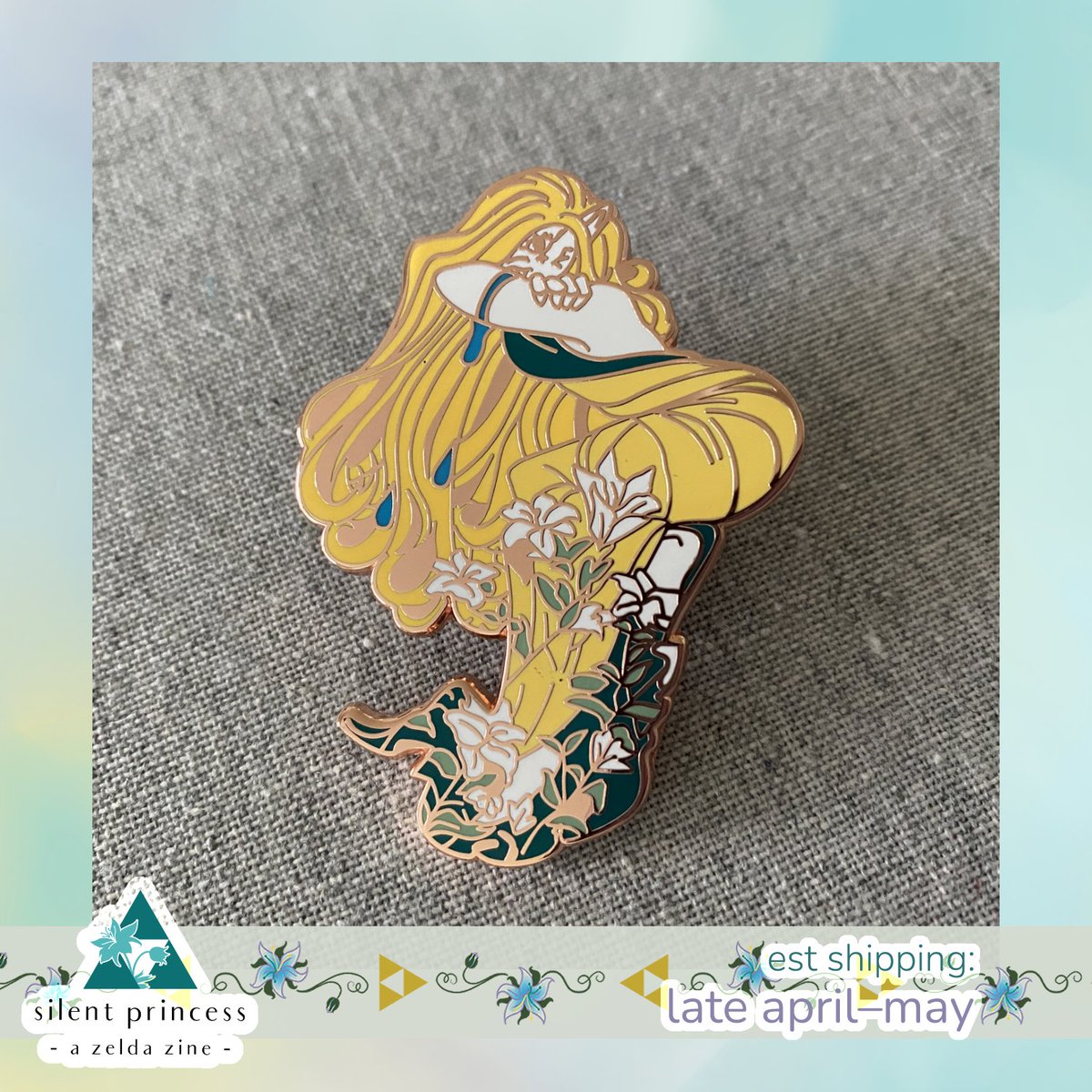 zelda_zine's tweet photo. PRODUCTION UPDATE: Our pin and stickers have arrived!
Be sure to follow for production/shipping updates!
Est. shipping: late April—May 2025
#princesszelda #zelda #silentprincesszine #legendofzelda #zine #productionupdates https://t.co/9EuQ8kR700