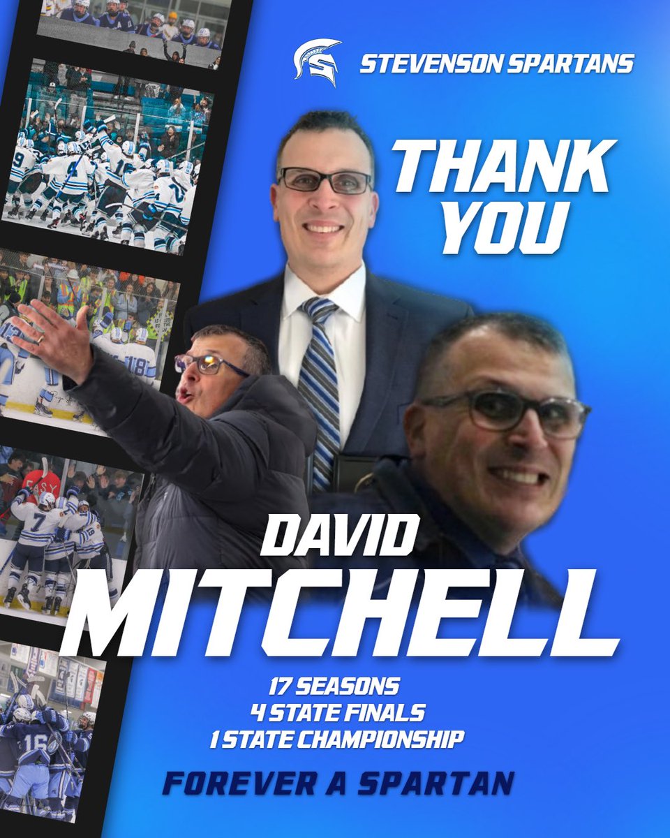 Thank you from the bottom of our hearts for your commitment to our young men and the game of Highschool hockey, we hope you enjoy retirement and your next endeavor!!

“No fear no doubt”