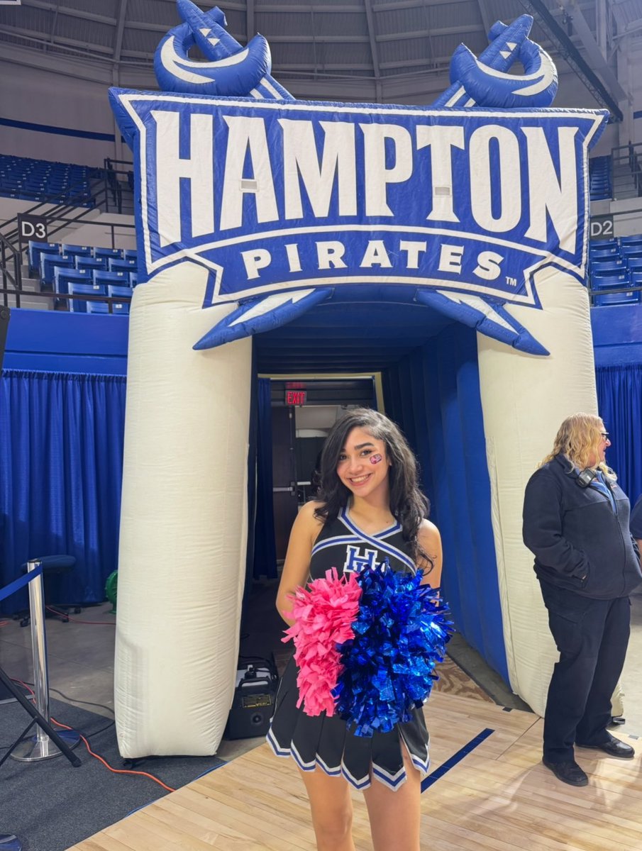 Good luck to alumni, Aniyah Dodgen, as she competes at NCA Collegiate Nationals with Hampton University!