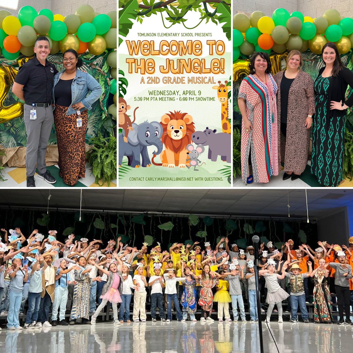 Tomlinson Elementary School (@nisdtomlinson) on Twitter photo What a wild and roaring time at the 2nd Grade Welcome to the Jungle musical! Our students brought the jungle to life, thanks to Music Teacher Mrs. Marshall, Art Teacher Mrs. Brown, and GT Specialist Mrs. Rodriguez. We’re wildly proud! 🦁🦒🐘🦛🐒🐭 <a href="/NISD/">Northside ISD</a> What a wild and roaring time at the 2nd Grade Welcome to the Jungle musical! Our students brought the jungle to life, thanks to Music Teacher Mrs. Marshall, Art Teacher Mrs. Brown, and GT Specialist Mrs. Rodriguez. We’re wildly proud! 🦁🦒🐘🦛🐒🐭 <a href="/NISD/">Northside ISD</a>