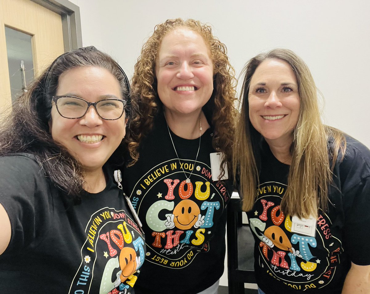 1st STAAR testing day complete ✅ So grateful for these two and our <a href="/CarolNorthES/">North Elementary School</a> #Navigators team during this crazy busy time of year! 🤪🫶🏼💙❤️ <a href="/LeanderISD/">Leander ISD</a> <a href="/MaginelLara/">Lara Maginel</a>