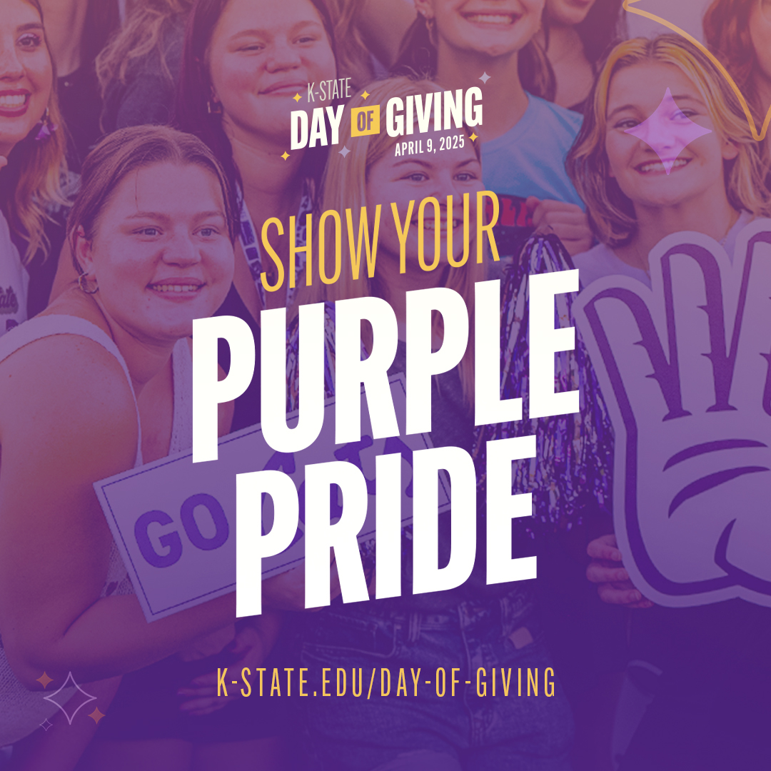 4 hours left to show your purple pride! 💜✨  #KStateDayofGiving 

Donate now: giving.ksufoundation.org/k-state-day-of…