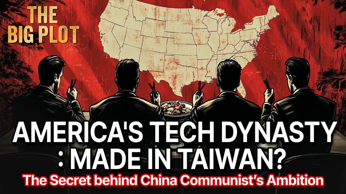 TheBigPlot's tweet photo. Four U.S. semiconductor giants—Nvidia, AMD, Broadcom, Intel—run by one family? 
Yep, a 'Dam' dynasty from Fujian! Even Taiwan’s semiconductor star hid spy chips in motherboards. 
U.S. knows, still uses them.

#TheBIgPlot #JasonHo #MoeFukada #Teklium

https://t.co/7dfwGmNqwV https://t.co/LEfCeiXqzH