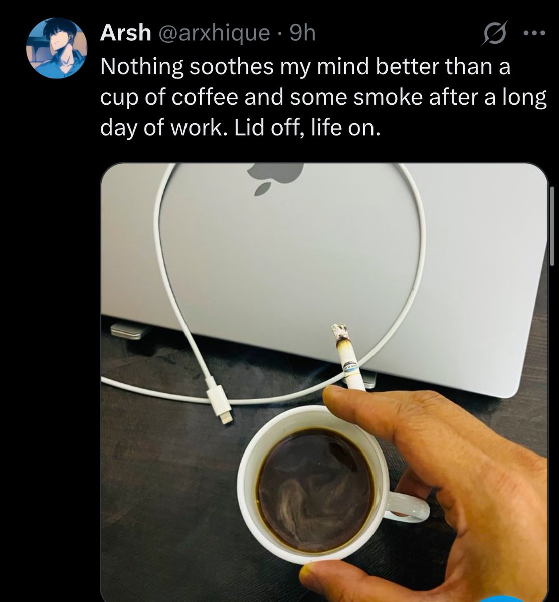 MaOfDestruction's tweet photo. @arxhique Well they won’t be your wife or mother so just leave women alone, let them have their privacy (like you want), and let them enjoy a smoke (like you do) https://t.co/WDv9HK2qA9