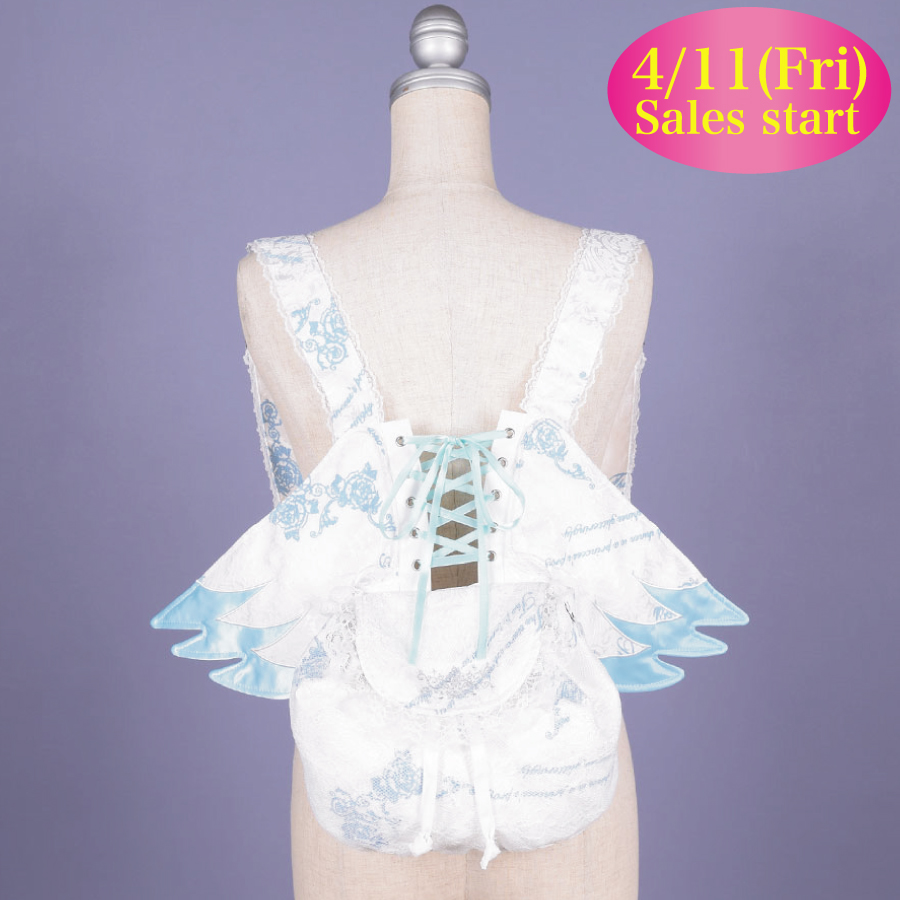 Angel Wing Backpack 白 H.NAOTO