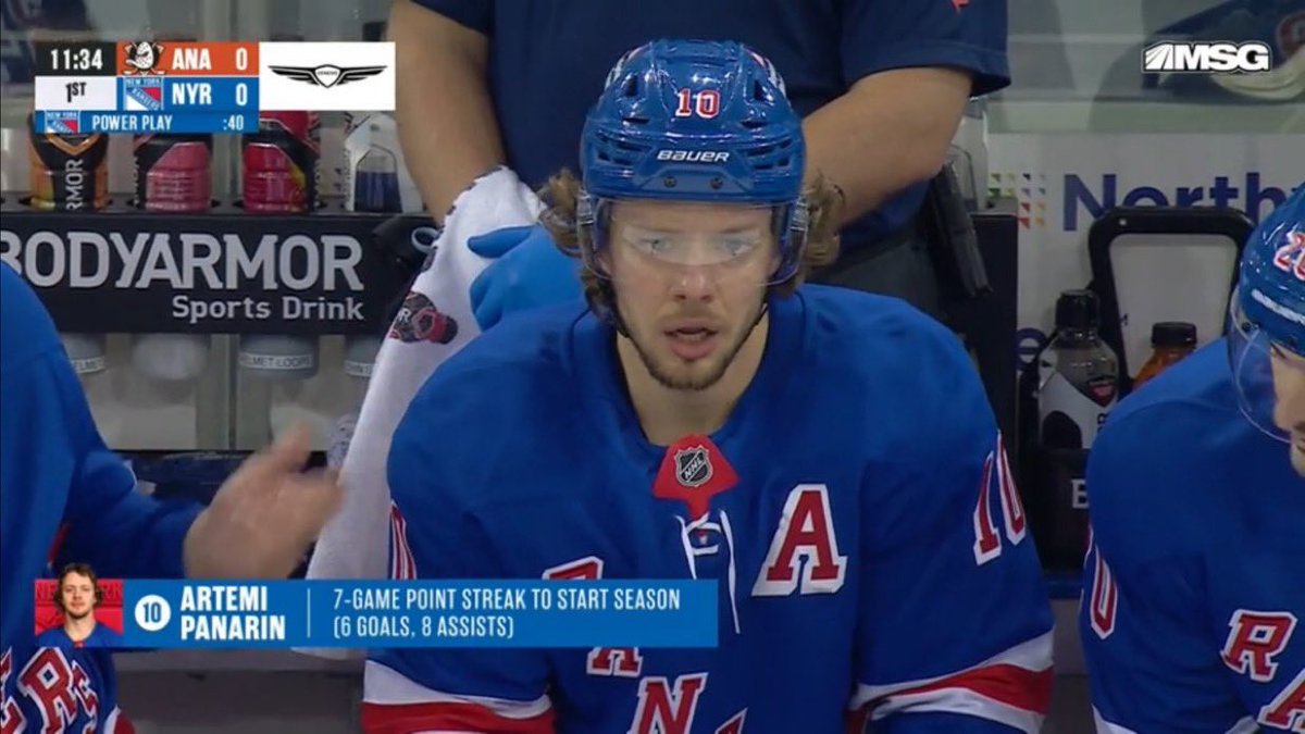 THATS 300 FOR ARTEMI BREADMAN PANARIN