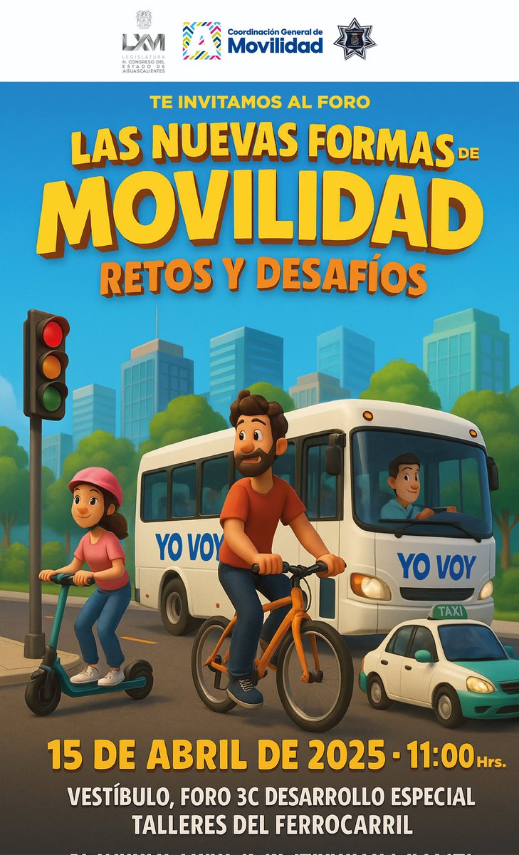 En sesión ordinaria, la Comisión de Movilidad, Sustentable y Transporte de la LXVI Legislatura del <a href="/HCongresoAgs/">LXVI Legislatura</a>, el legislador <a href="/HjMontero/">Humberto Montero</a> anuncia que el 15 de abril a las 11 a. m., se realizará el foro “Las nuevas formas de la movilidad: Retos y Desafíos”
lagrilla.net/2025/04/comisi…