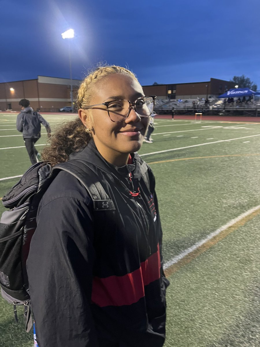 Congratulations to Jalynn Pace. She finished 1st in the Shot Put at the Waynesville Invitational. 
#fairfieldTF