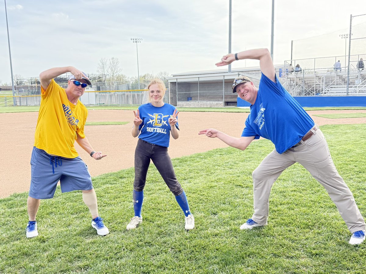 Today’s B.P.P.O.T.D. goes to Peyton LeAn! She turned tough throws into outs with smooth splits at first and brought that same hustle to our post-practice relay, never letting up and always pushing for her team