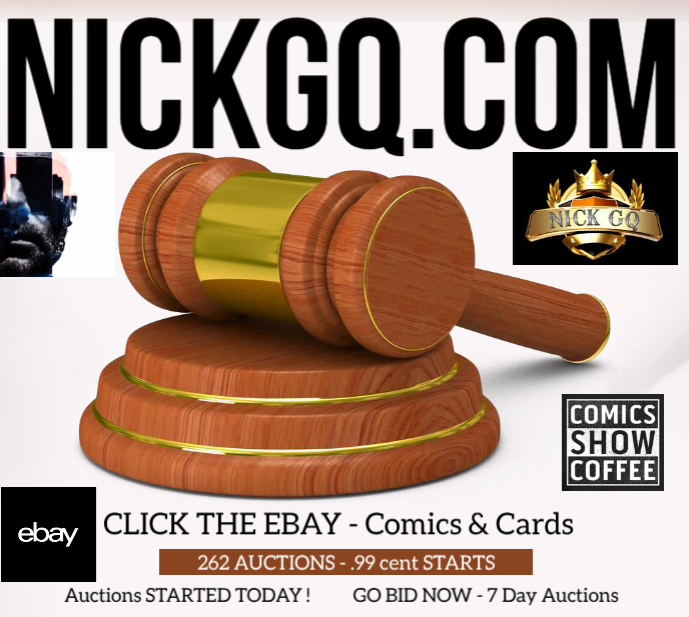 NICKGQNYC's tweet image. bid now &amp;amp; make best offers #comicsforsale #cardsforsale #marvelcards #sportscards #comics #comicbooks click NICKGQ.com go to #EBAY