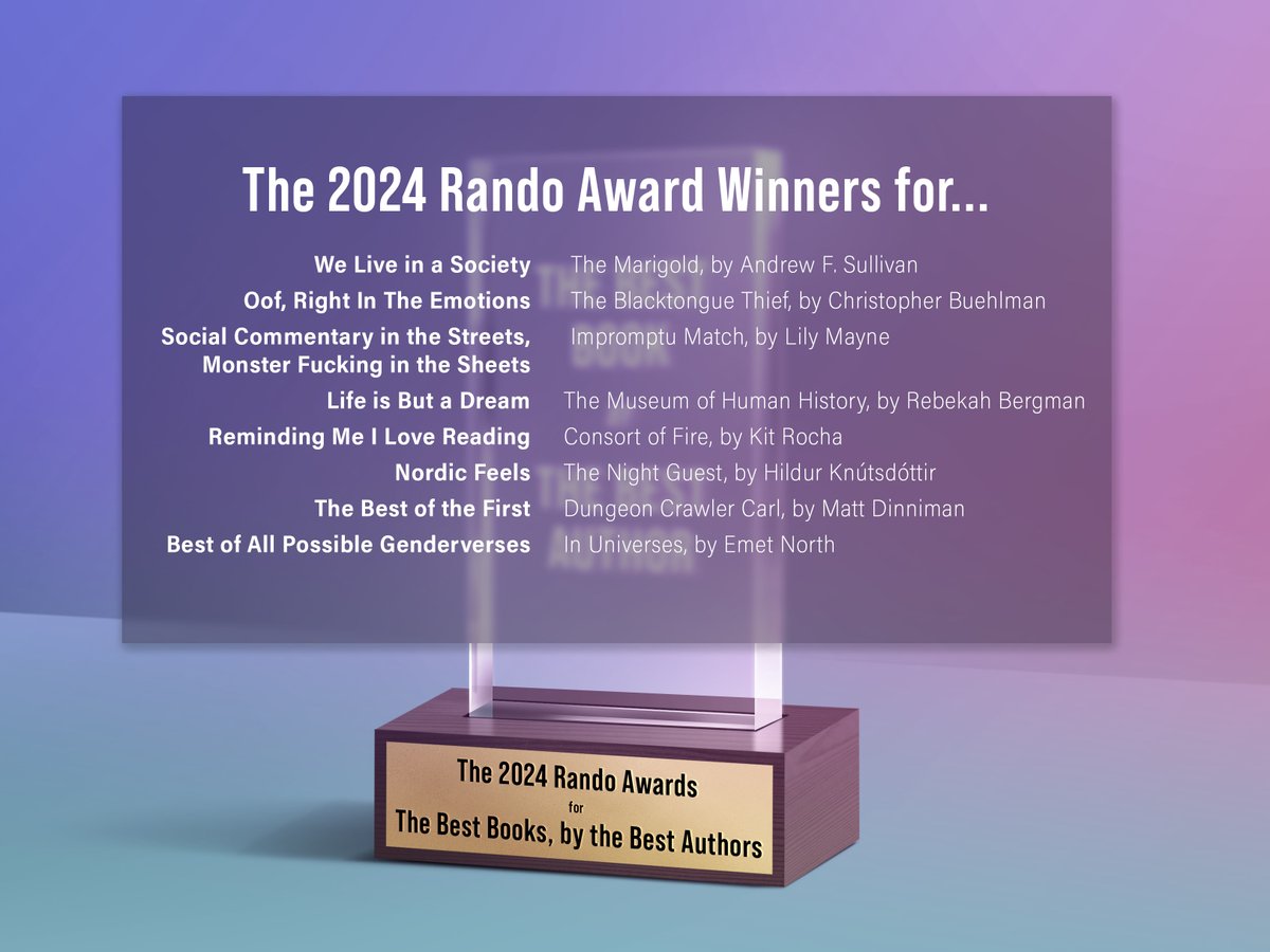 The Rando Awards tweet media